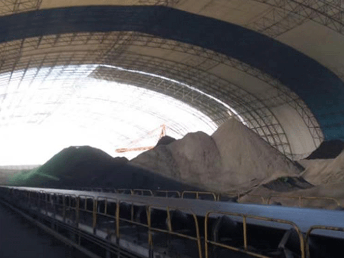 黑龙江煤棚料仓网架